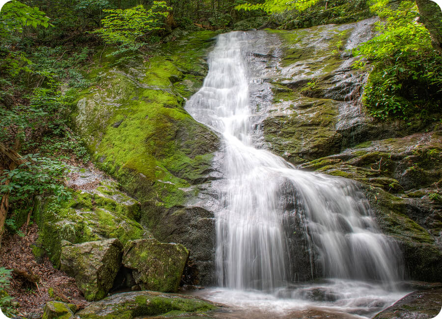 Scenic falls view