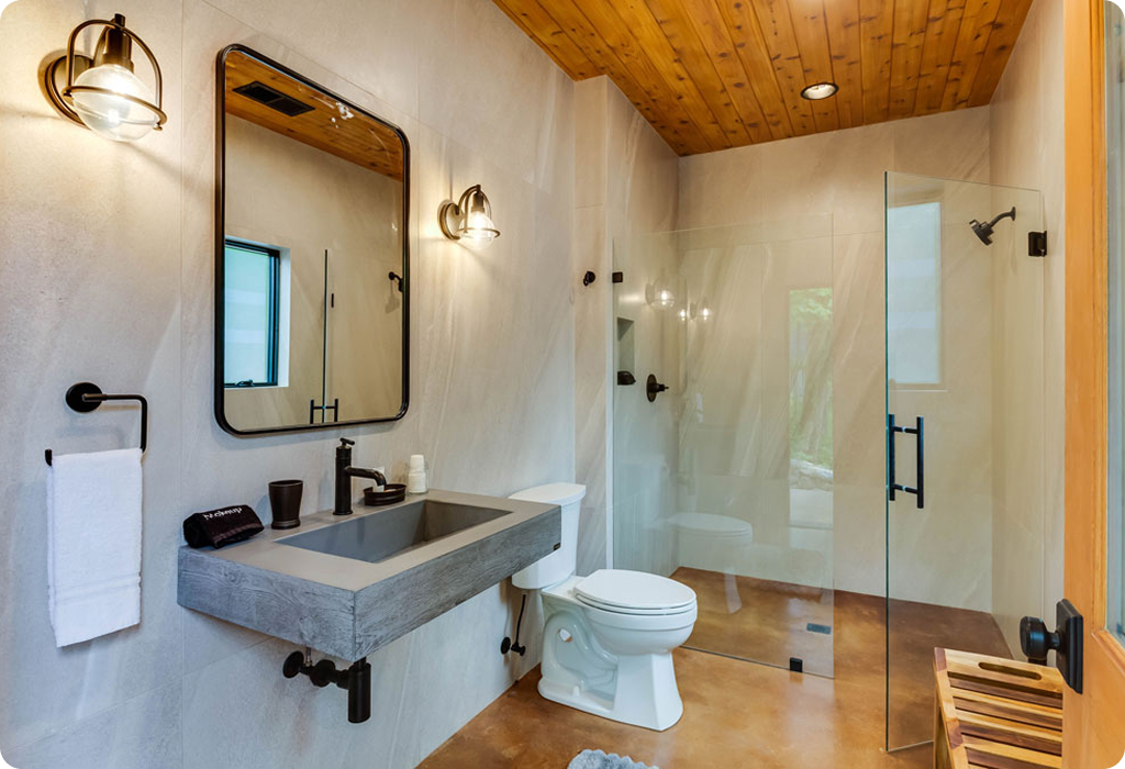 Cabin bathroom