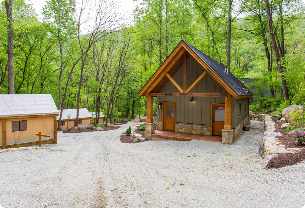 Cabin bathroom