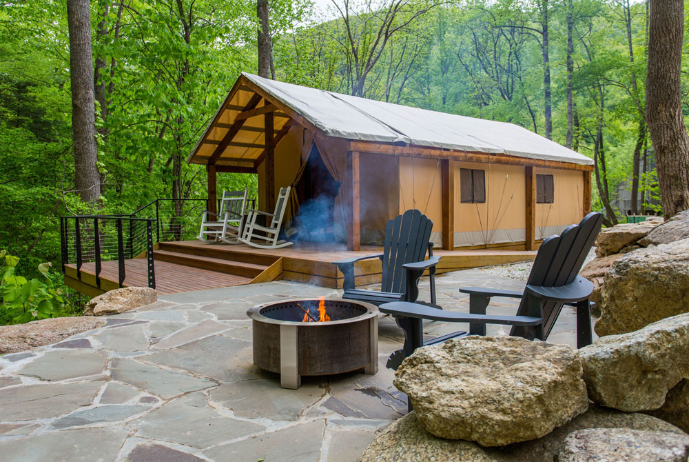 Cabin exterior