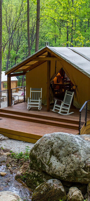 Cabin exterior