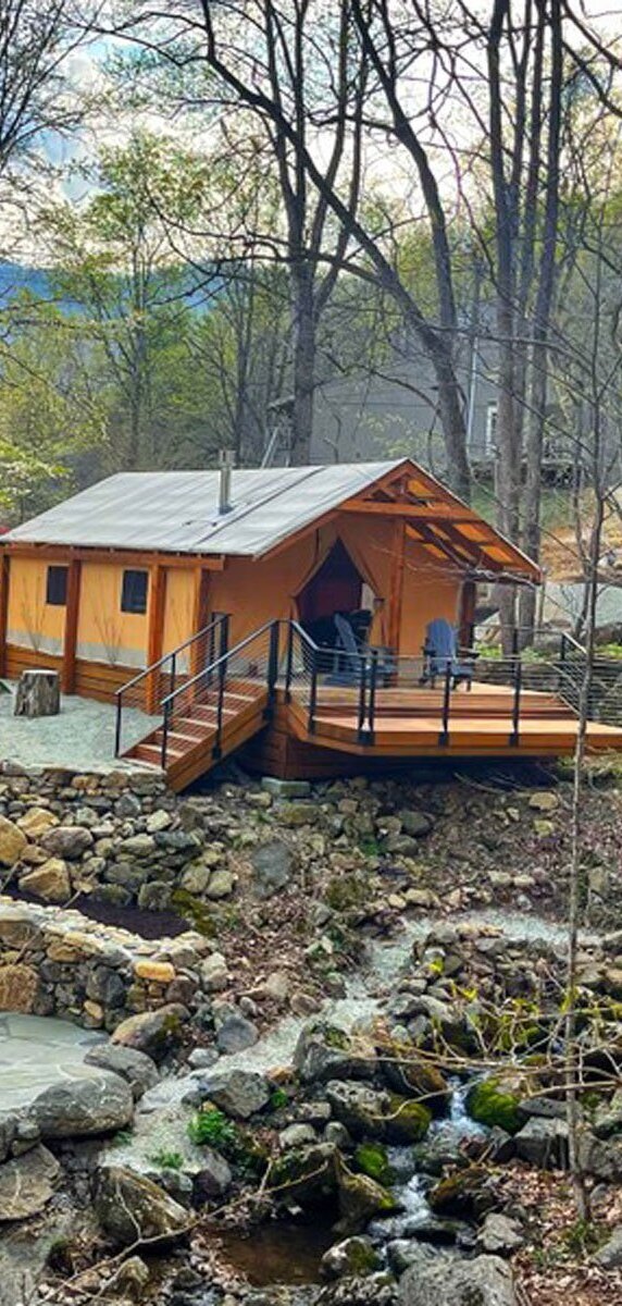 Cabin exterior