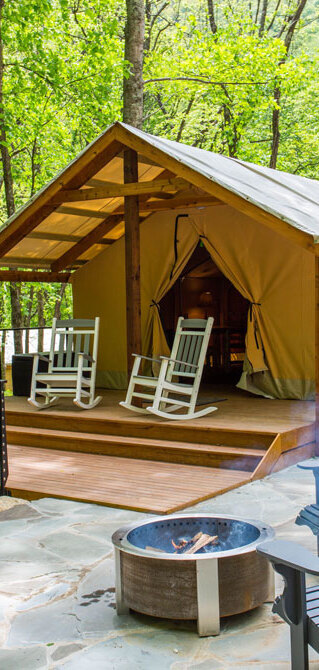 Cabin exterior